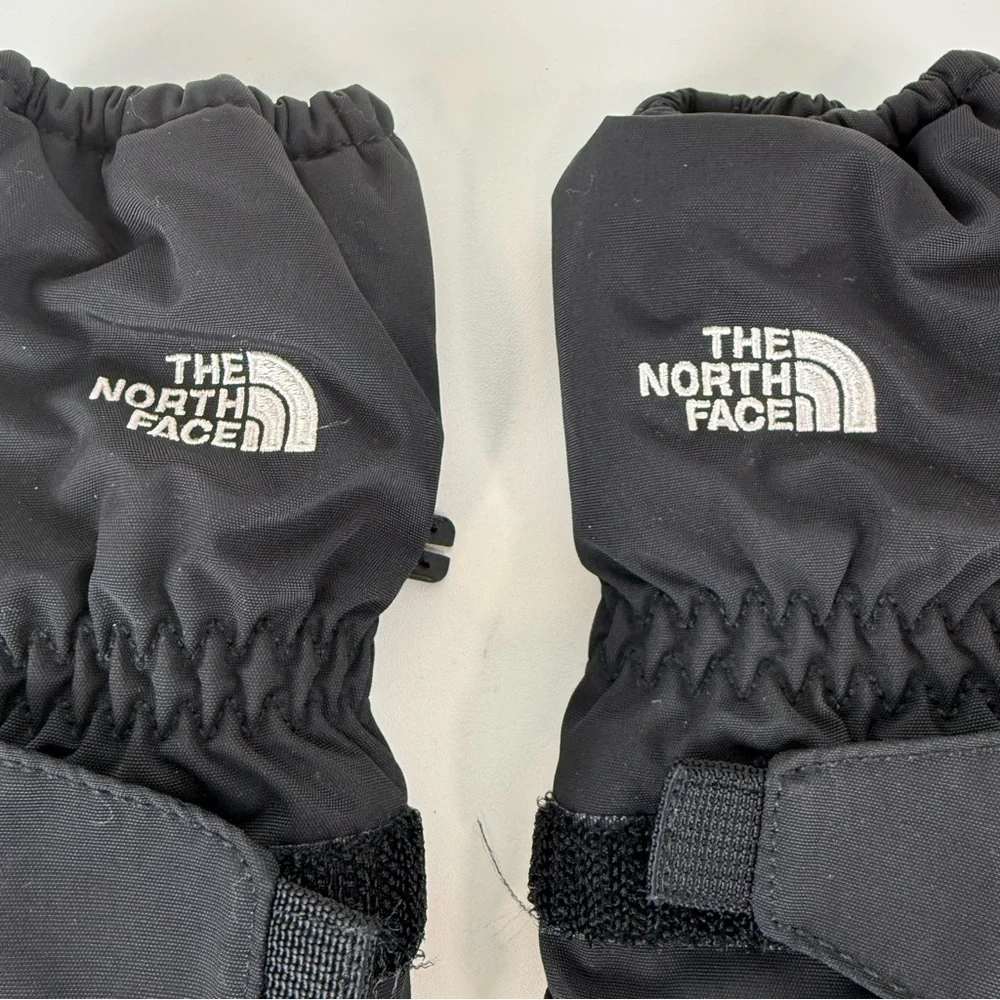 The North Face Toddler Mittens Size 3T Black Ski Snow Winter
